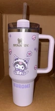 Purple Custom Kuromi Stanley 40 Oz Tumbler New