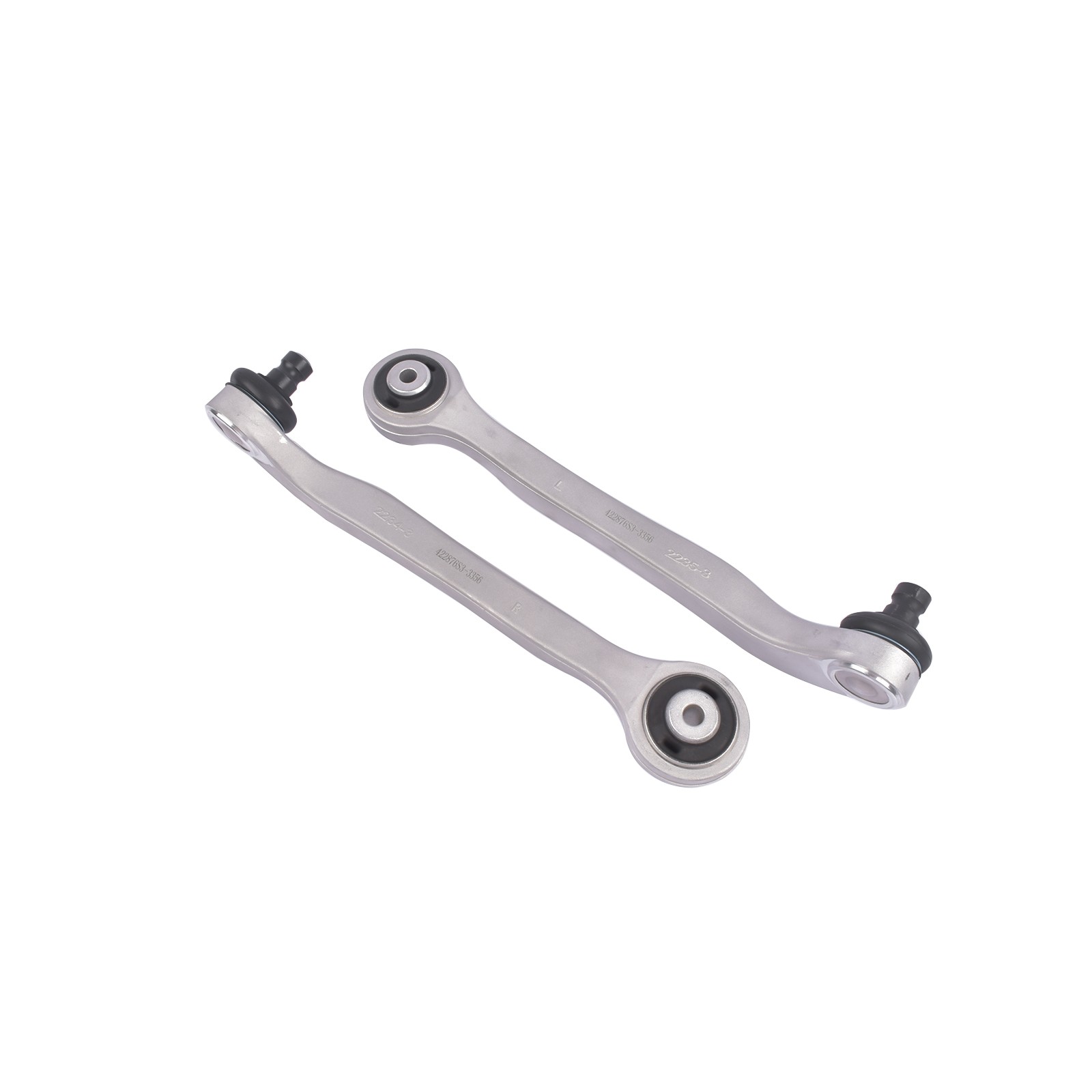 Upper Lower Suspension Control Arms Set Kit Front For Bentley Gt Gtc Flying Spur
