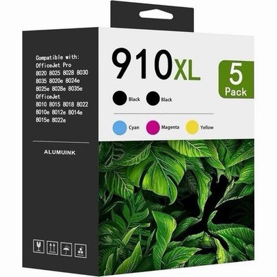 MOLIMER 910 Ink Cartridges Combo  5 Pack
