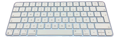 Apple Magic Keyboard A2449 Touch ID USB-C/Lightning Kabel Schwedischblau