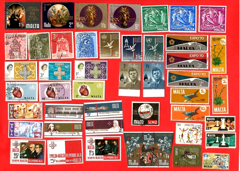 WORLDWIDE Stamps & Pictorials Used MALTA, THAILAND, BRAZIL, HONDURAS😊 - Image 4 of 4