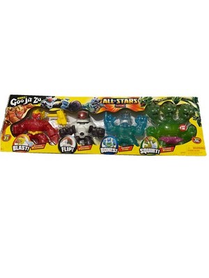2022 Heroes of Goo Jit Zu All Stars 4-Pack with Ultra Rare Hydra!