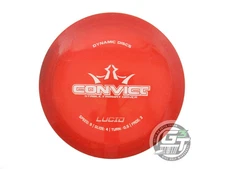 USED Dynamic Discs Lucid Convict 171g Red White Stamp Distance Driver Golf Disc