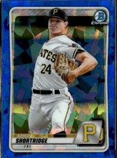 2020 Bowman Draft Sapphire Edition #BD-101 Aaron Shortridge