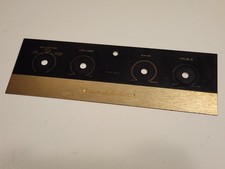 Vintage Dynaco PAS 2 Preamplifier Brass Faceplate