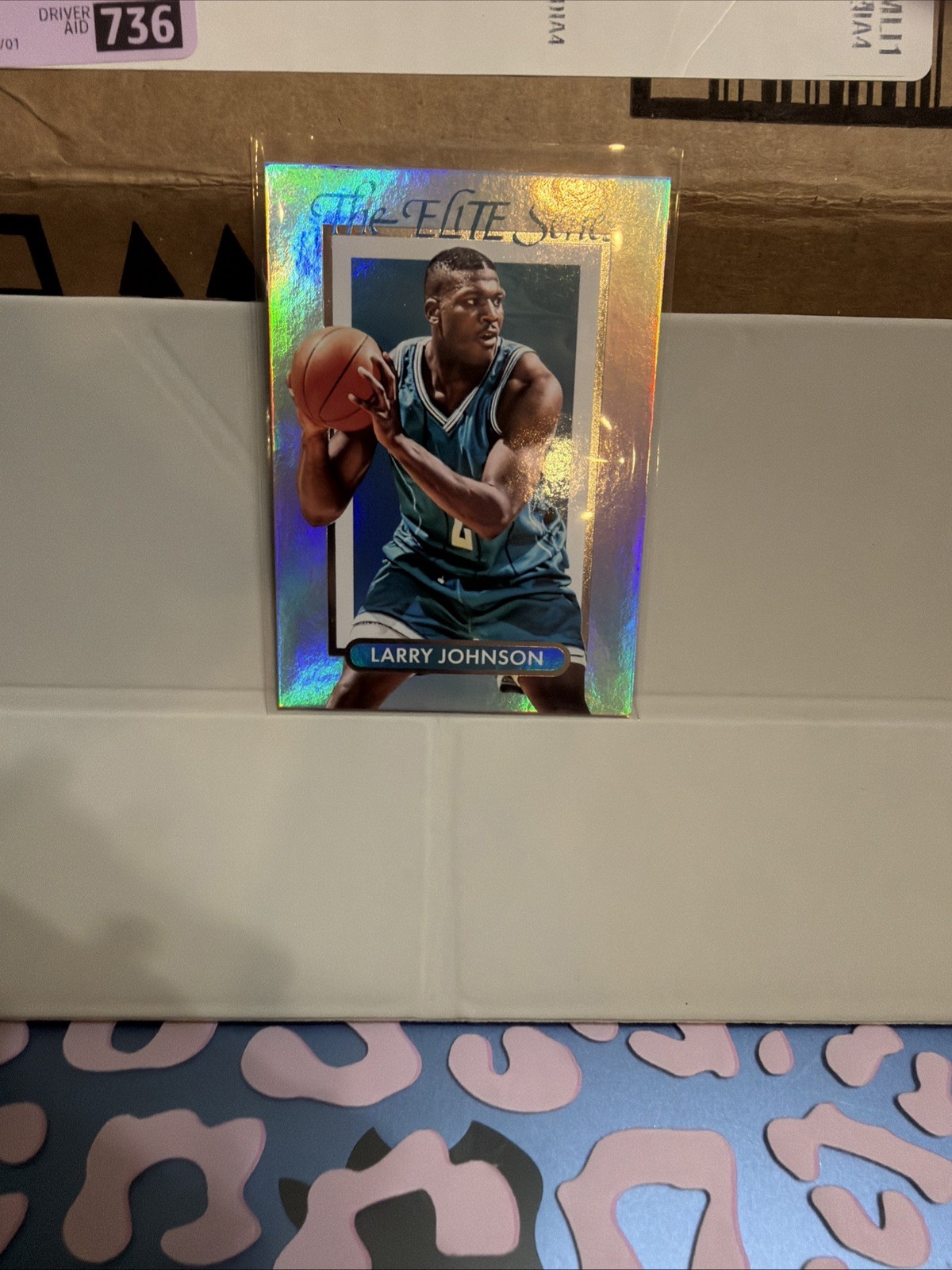 Larry Johnson 2026 Panini 90s Decades SP The Elite Series Insert - Hornets 