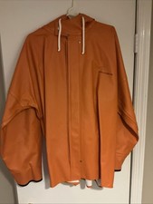 Grundens Mens Large Waterproof Orange Jacket ...