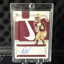 2024 National Treasures Keon Coleman Rookie Patch Auto Nike Logo RPA 2/2 Bills