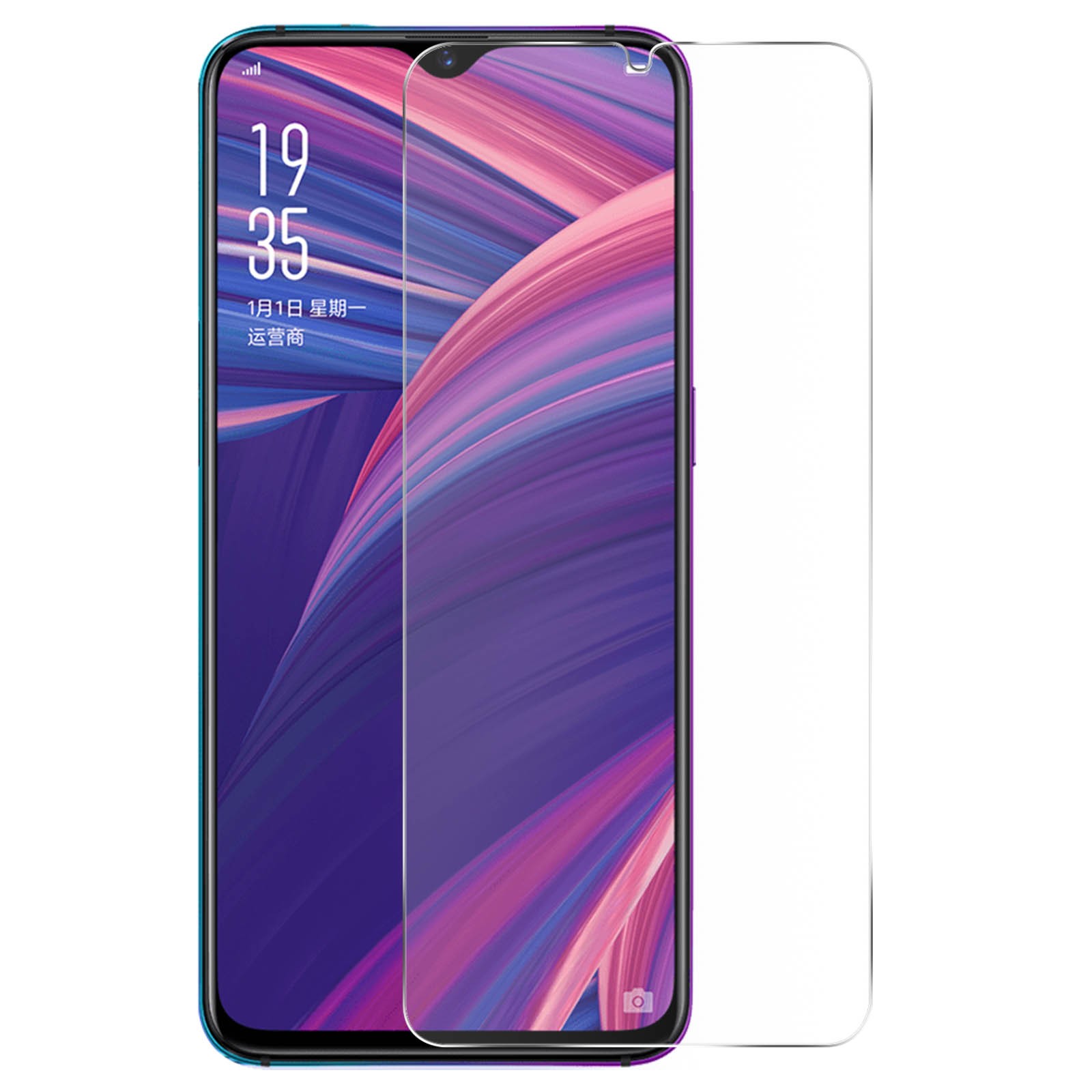 Verre hybride Oppo RX17 Pro 3MK film de protection premium anti-choc et invisible