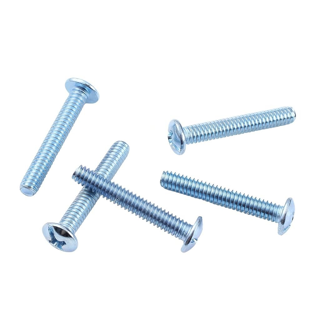 100Pcs Knob/Pull/Handle Machine Screws #8-32 Thread Cabinet Door Screw and Dr...