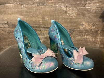 Irregular Choice Bunny Love Heels Pumps Gr. 38 Blau