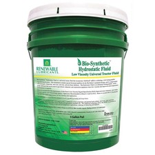 RENEWABLE LUBRICANTS 81304 Tractor Hydraulic Fluid,5 Gal,5W 20 4JPU2