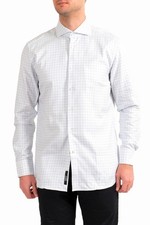 Hugo Boss Men's "T-Christo" Multi-Color Slim Fit Plaid Long Sleeve Dress Shirt