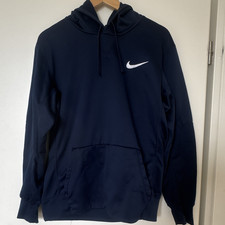 Nike Kapuzenpullover Herren M Schwarz Polyest...