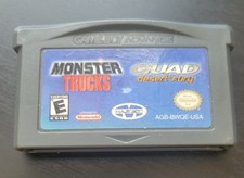 Monster Truck Madness & Quad Desert Fury GBA 2 in 1 (Nintendo Game Boy Advance)