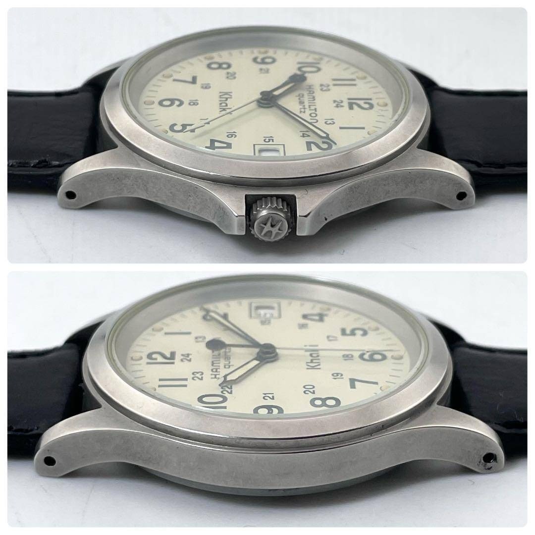 HAMILTON Khaki Field Date 9445B Quartz Watch New Batt… - Gem