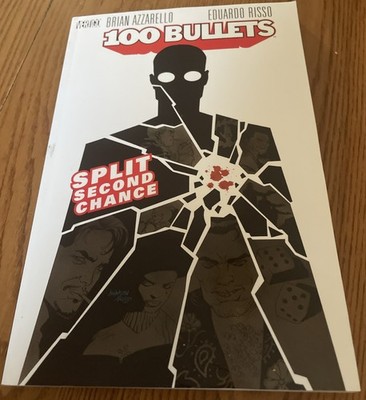 SIGNED 100 Bullets Vol. 2 Split Second Chance Brian Azzarello, Eduardo Risso