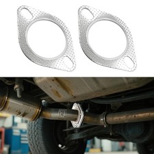 Car Exhaust Gasket, Exhaust Flange Gasket, Ultra Seal 2-Bolt 2-Inch 2.5inch