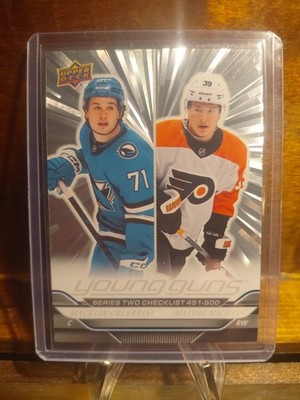 2024-25 Upper Deck Series 2 - Young Guns Celebrini/Michkov #500 Outburst (RC)