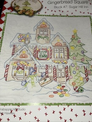 Crabapple Hill Studio GINGERBREAD SQUARE #7:  Sugar Hill Inn  Pre-owned