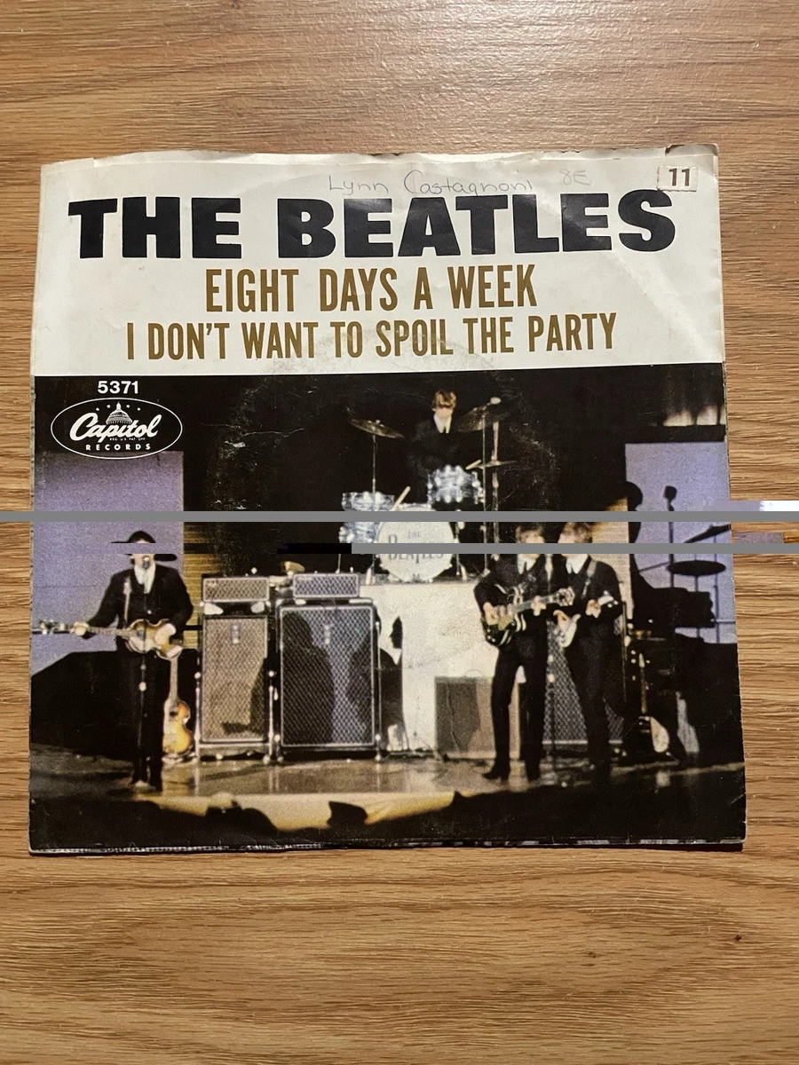 Eight Days A Week In Vinyl Records for sale - eBay