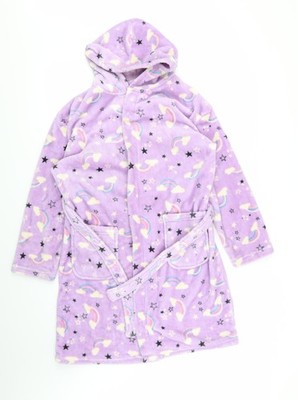 Mädchen UK Größe 11-12 Jahre von very Purple Top Morgenmantel