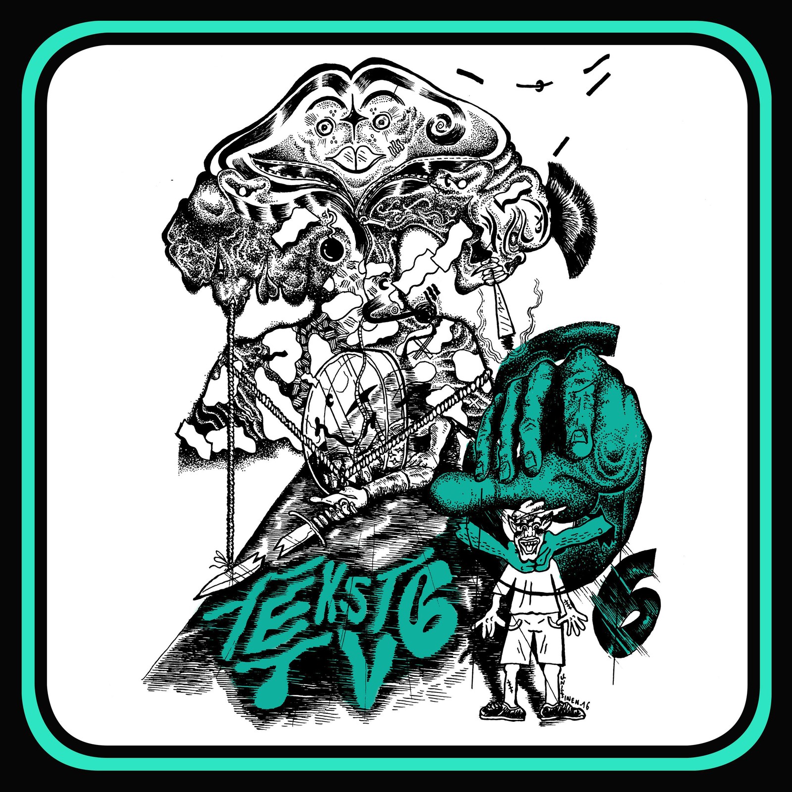 Альбом Teksti-tv 666 Aidattu Tulevaisuus (CD)