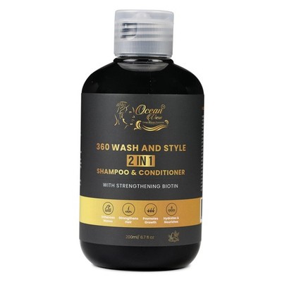 Ocean View Deep Waves Pomade360 Waves Wash Shampoo, 6.7floz