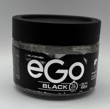 EGO Hair Styling Gel Strong Men Strong Black 450ml New