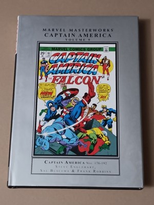 MARVEL MASTERWORKS CAPTAIN AMERICA Vol. 9 (2017, 1st Print) Hardcover