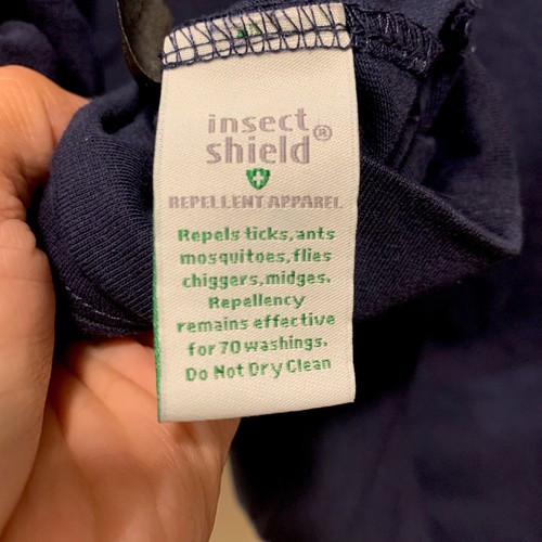 Craghoppers Women’s/Unisex Insect Shield Repelnt Sweatshirt Navy Sz.2XL(Sz. 16) - Picture 16 of 18
