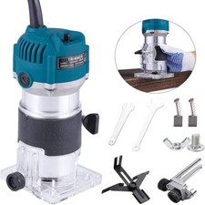 1200W Palm Router Mini Hand Held Router Wood Laminator Trimmer Tool UK