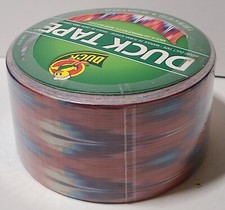 Ikat Tie Dye duct tape roll Duck Brand NIP 1.88" x 10 yd DISCONTINUED
