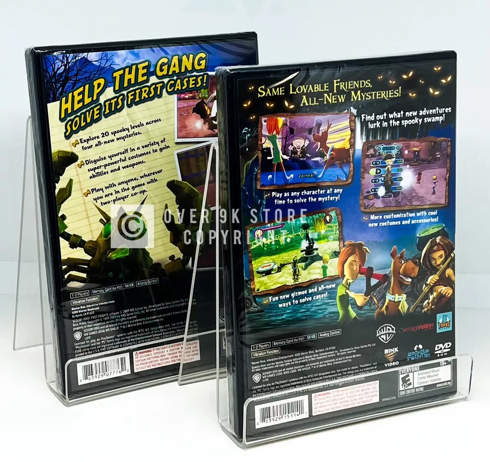 Scooby Doo! First Frights + Scooby Doo! And The Spooky Swamp - PS2 - Nuevo Foto 4 de 4