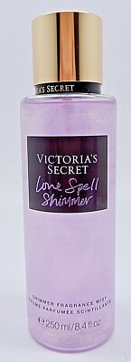 VICTORIA'S SECRET LOVE SPELL SHIMMER FRAGRANCE MIST BRUME PARFUMEE 8.4 oz NEW