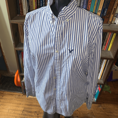 Ralph Lauren Slim fit overhemd met button down-kraag vind je op