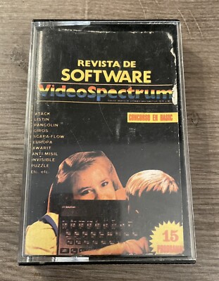 REVISTA DE SOFTWARE VIDEOSPECTRUM Nº4 - Sinclair ZX Spectrum compilation