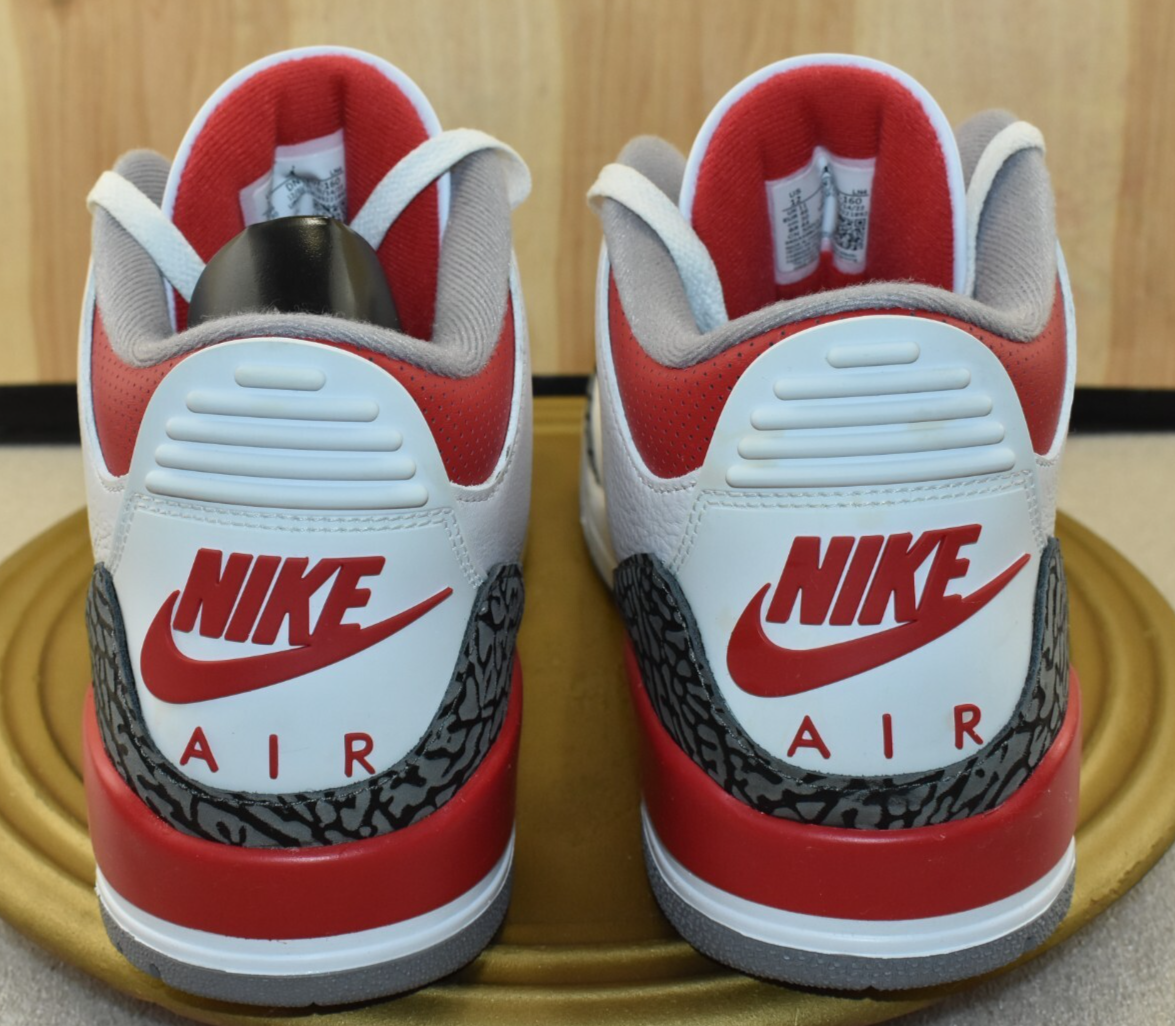 靴 NIKE AIR JORDAN 3 RETRO OG FIRE RED 28.5 DS NEW NIKE AIR JORDAN 3 FIRE RED SIZE 13 OG 2022 Cement