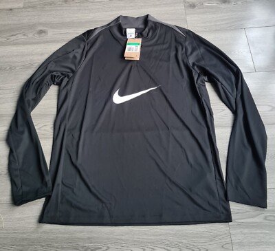 Nike Academy Pro Herren schwarz Dri-Fit 1/4 Half Zip Top Größe XL. FN2416-010. neu