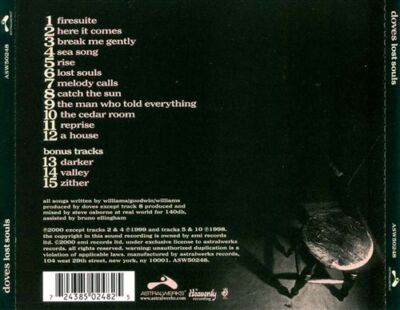 DOVES - LOST SOULS NEW CD