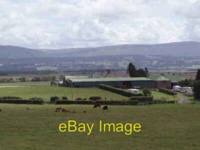 Photo 6x4 Borland farm Boquhapple Looking south from the A873 towards Bor c2006