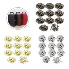 10pcs Small Buckle Latches for Antique Wooden Boxes and Treasure Chests