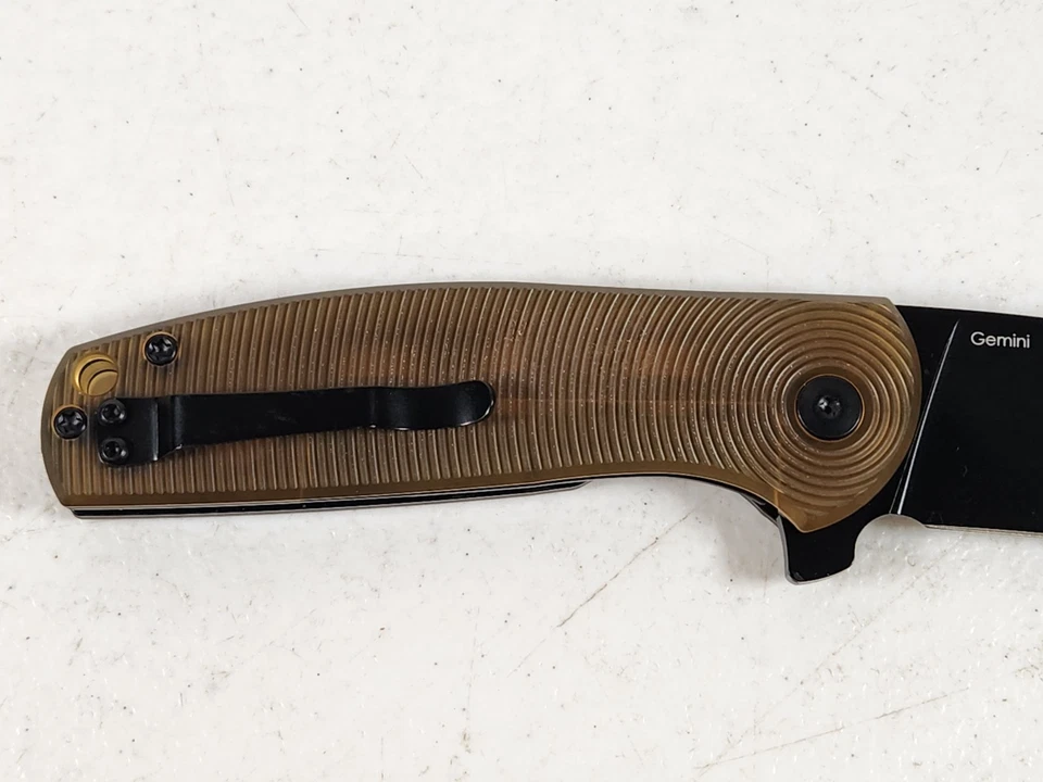 Kizer Gemini Foldable Pocket EDC Knife, 3.12 In Nitro-V Steel Blade, PEI Handle - Image 3 of 4