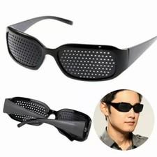 Rasterbrille Gitterbrille Augentraining Sehkorrektur Pinhole Loch Brille