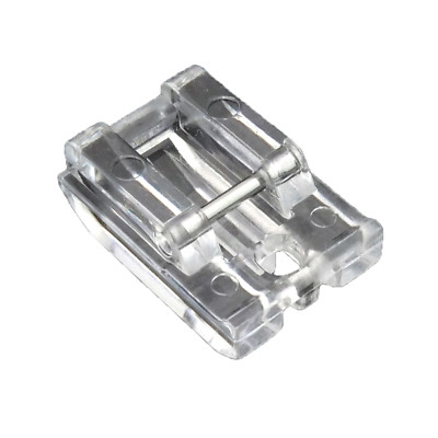 Snap-On Clear Invisible Zipper Foot for Brother Janome Singer Sewing Machines