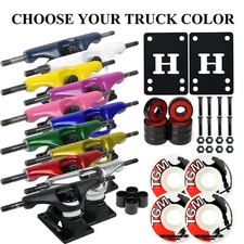 Core Skateboard Package 5.0"  Trucks with 52mm White Wheels + Components