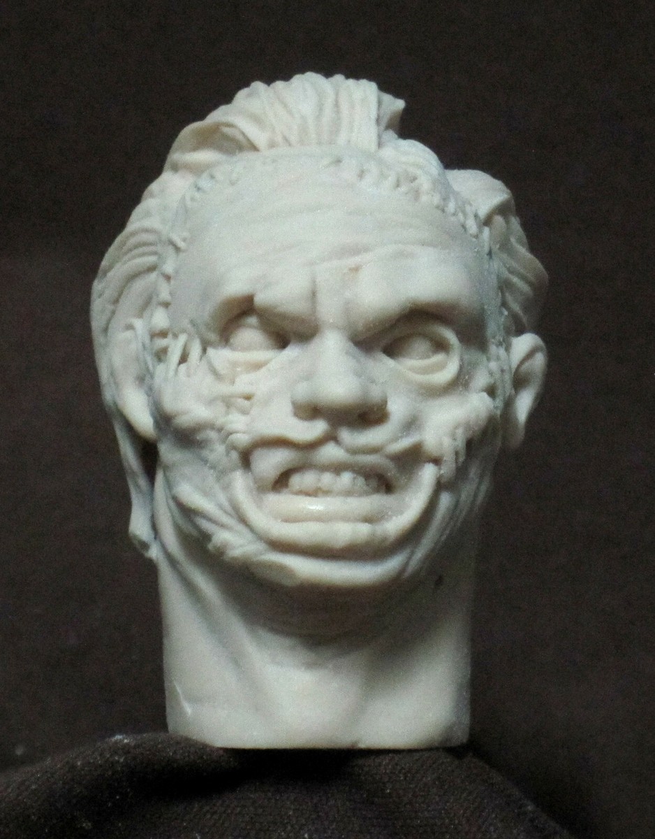 Leatherface The Texas Chainsaw CUSTOM RESIN HEAD SCULPT Action