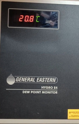 GENERAL EASTERN HYGRO E4 DP SINGLE DISPLAY DEW POINT MONITOR 230VAC