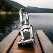 HAUL-MASTER 3/8 in. Jaw & Eye Swivel