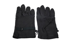 GI Army Black D3A Leather Gloves Flexor Glove Light Duty Glove - Size 5 Large 